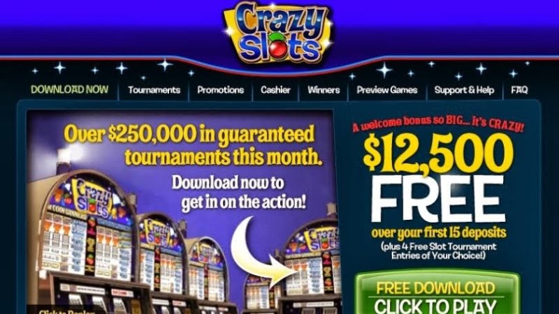 Crazy Slots Casino Review & Bonuses
