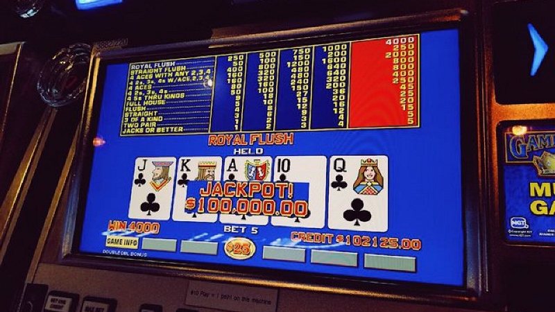 Casino Action Video Poker Game